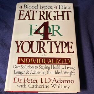 New Book. Eat Right For Your Type